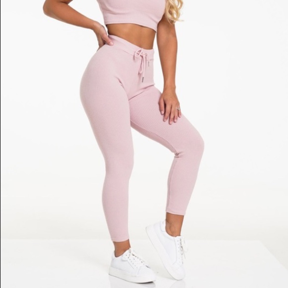 NVGTN Pink lounge leggings